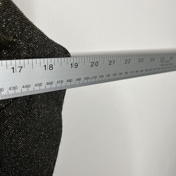 BCBG Generation Dress Womens Large Gold Black Metallic Party NYE Glam Vegas - Picture 8 of 16